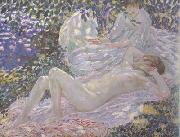 frederick carl frieseke Summer (nn02) Norge oil painting reproduction